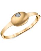 Monica Danko Diamond Cluster Oval Bangle Bracelet (5/8 Ct. T.w.) In 14k Gold