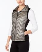 Calvin Klein Performance Chevron Quilted Vest, Created For Macy's