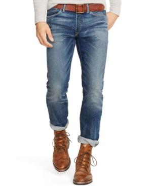 Polo Ralph Lauren Men's Slim-fit Lightweight Sherman-wash Jeans