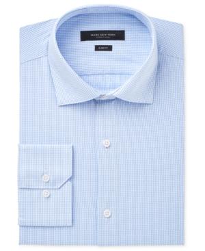 Marc New York Men's Slim-fit Gingham Dress Shirt