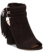 Vince Camuto Catinka Fringe Shooties Women's Shoes