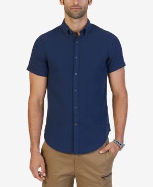 Nautica Men's Slim-fit Portside Dobby Shirt