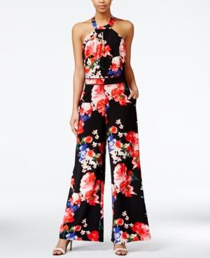 Guess Fiona Floral-print Jumpsuit