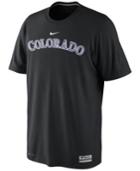 Nike Men's Short-sleeve Dri-fit Colorado Rockies T-shirt