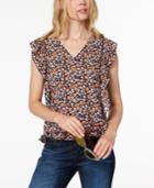 Maison Jules Ruffled Top, Created For Macy's