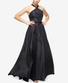 Fame And Partners Cross-strap Halter Maxi Dress