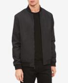 Calvin Klein Men's Chambray Zip-front Jacket