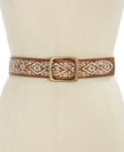 Inc International Concepts Floral Embroidered Belt, Only At Macy's