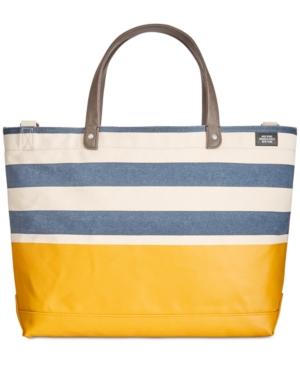 Jack Spade Men's Industrial Canvas Striped Dipped Coal Bag