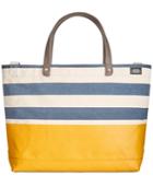 Jack Spade Men's Industrial Canvas Striped Dipped Coal Bag