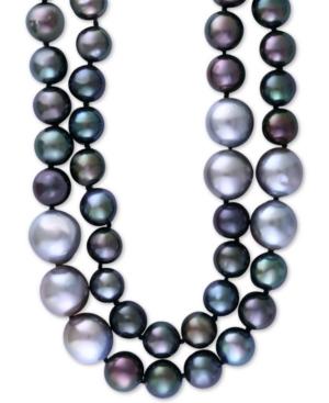 Effy Cultured Tahitian Pearl (10mm & 13mm) 48 Inch Long Strand Necklace