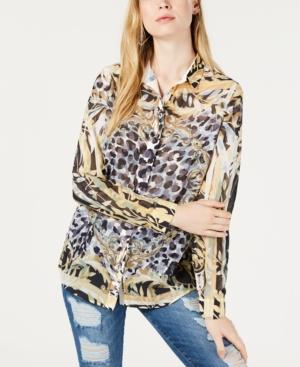 Guess Cheetah-print Shirt
