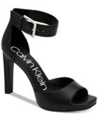 Calvin Klein Women's Marinda Platform Sandals Women's Shoes