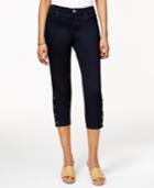 Style & Co. Cropped Rinse Wash Jeans, Only At Macy's