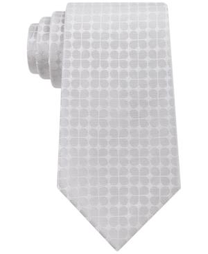 Calvin Klein Men's Clover Neat Tie