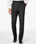 Ryan Seacrest Distinction Slim-fit Gray Textured Tuxedo Pants, Only At Macy's