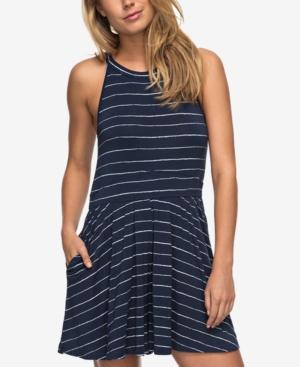 Roxy Juniors' Striped Cotton Romper