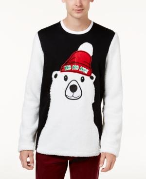 American Rag Men's Holiday Fleece Sweater, Created For Macys
