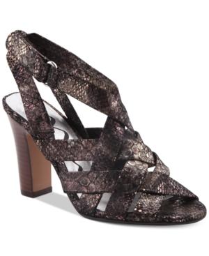 Nina Originals Susanna Strappy Block-heel Sandals Women's Shoes