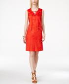 Inc International Concepts Lace-up Moleskin Dress, Only At Macy's