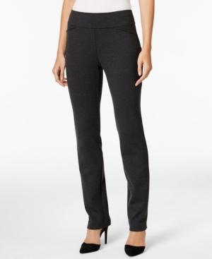 Charter Club Cambridge Ponte Pull-on Slim-leg Pants, Only At Macy's