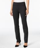 Charter Club Cambridge Ponte Pull-on Slim-leg Pants, Only At Macy's