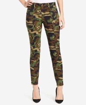William Rast Camo-print Skinny Pants
