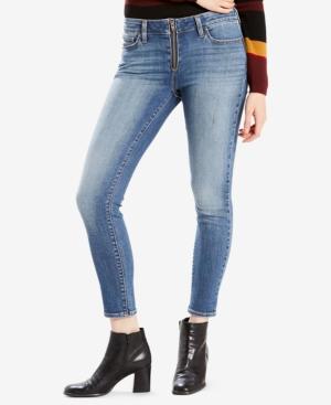 Levi's 711 Zip-up Cropped Skinny Jeans