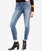 Levi's 711 Zip-up Cropped Skinny Jeans