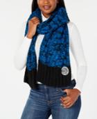Dkny Two-tone Chunky Knit Scarf, Created For Macy's