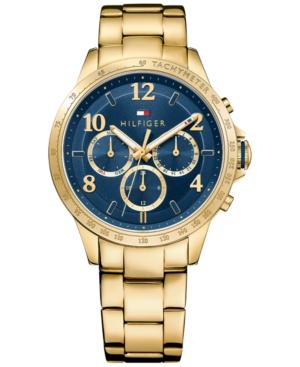 Tommy Hilfiger Women's Sophisticated Sport Gold-tone Stainless Steel Bracelet Watch 38mm 1781643