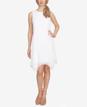 Cece Handkerchief-hem Shift Dress