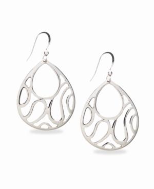 Style&co. Earrings, Silver Openwork Earrings