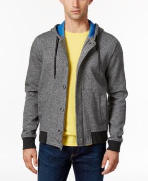 Tommy Hilfiger Men's Charlie Double-knit Jacquard Hoodie