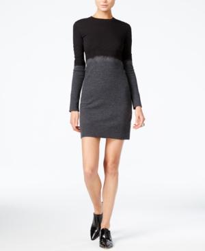 Armani Exchange Colorblocked Bodycon Dress