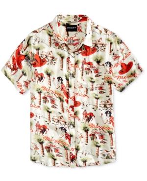 Guess Men's Fiesta Print Shirt