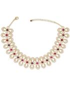 Rachel Rachel Roy Gold-tone Crystal Choker Necklace, 12 + 2 Extender