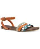 Muk Luks Lauren Ankle-strap Flat Sandals Women's Shoes