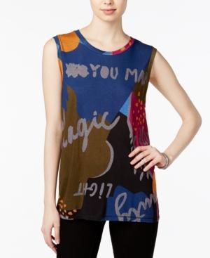 Rachel Rachel Roy Graphic Tank Top, Only At Macy's