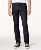 William Rast Men's Slim-fit Straight-leg Dean Raw Jeans