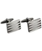 Kenneth Cole Rocket Distressed Stacked Square Cufflinks