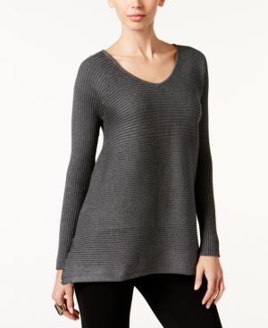 Thalia Sodi Asymmetrical Tunic Sweater, Only At Macy's