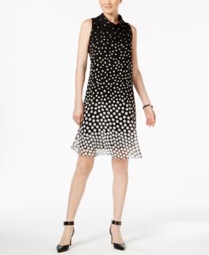 Jessica Howard Plus Size Printed Shift Dress