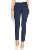 Alfani Petite Tummy-control Pull-on Skinny Pants, Only At Macy's