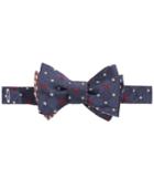 Brooks Brothers Men's Snowflake Navy To-tie Bow Tie