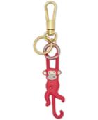 Fossil Monkey Leather Bag Charm