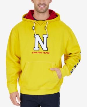 Lil Yachty X Nautica Men's Logo-print Pullover Hoodie