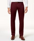 I.n.c. Men's Deep Black Stretch Pants, Created For Macy's