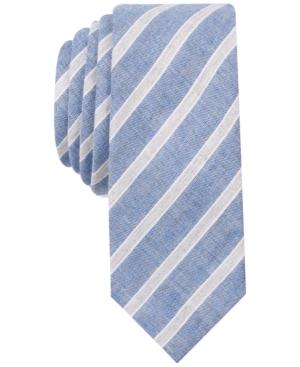 Nautica Men's Pearl Stripe Skinny Tie