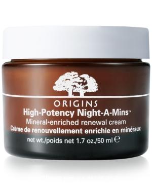 Origins High-potency Night-a-mins Mineral-enriched Renewal Cream, 1.7 O